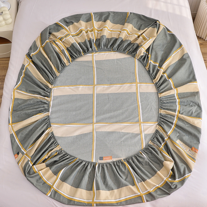 91家纺网 家纺一手货源 找家纺 小雨家纺 2026新款芦荟棉床笠 皇家学院