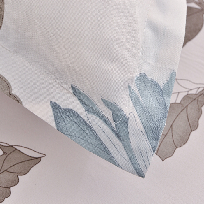 91家纺网 家纺一手货源 找家纺 小雨家纺 2026新款芦荟棉床笠 似水流年