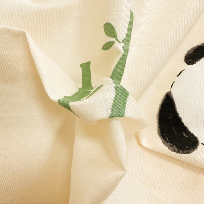 91家纺网 家纺一手货源 找家纺 晨希 2024春夏新款全棉13372印花四件套—卡通系列 竹子熊