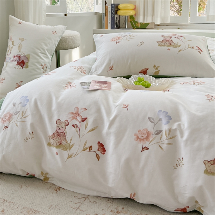 91家纺网 家纺一手货源 找家纺 时年 2023新款热爱生活·全棉系列第三期 春日贝尔