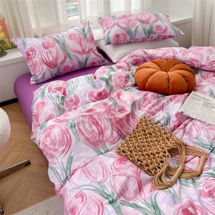 91家纺网 家纺一手货源 找家纺 时年 2023新款热爱生活·全棉系列第三期 乌梅子酱