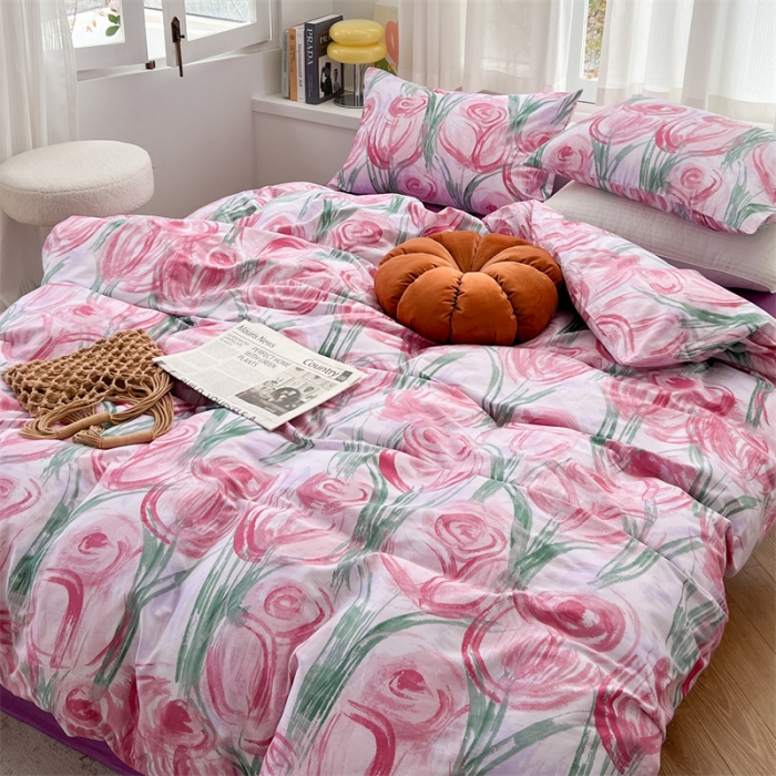 91家纺网 家纺一手货源 找家纺 时年 2023新款热爱生活·全棉系列第三期 乌梅子酱