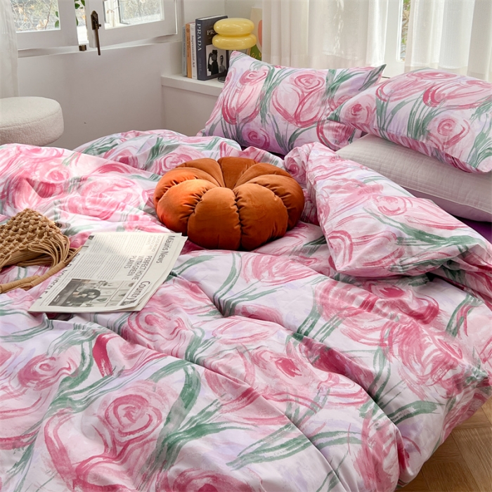 91家纺网 家纺一手货源 找家纺 时年 2023新款热爱生活·全棉系列第三期 乌梅子酱