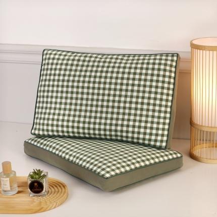 91家纺网 家纺一手货源 找家纺 （总）明星枕业 2023新款全棉荞麦壳枕头荞麦皮低枕