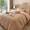 91家纺网 家纺一手货源 找家纺  【网红直播爆款】夏季长绒棉四件套纯色纯棉全棉刺绣简约大气天丝棉床单床笠款床上用品 拿铁咖