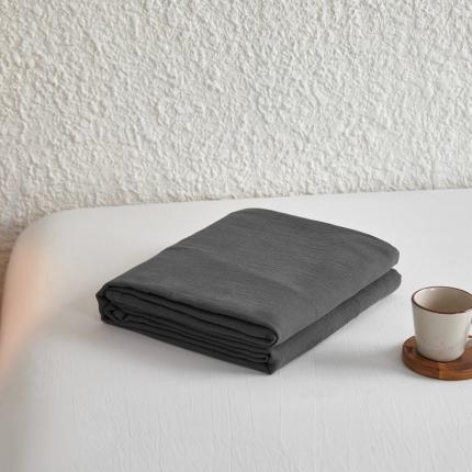 91家纺网 家纺一手货源 找家纺 （总）安莱生活2024新款绉纱美拉德色纯色单品床单