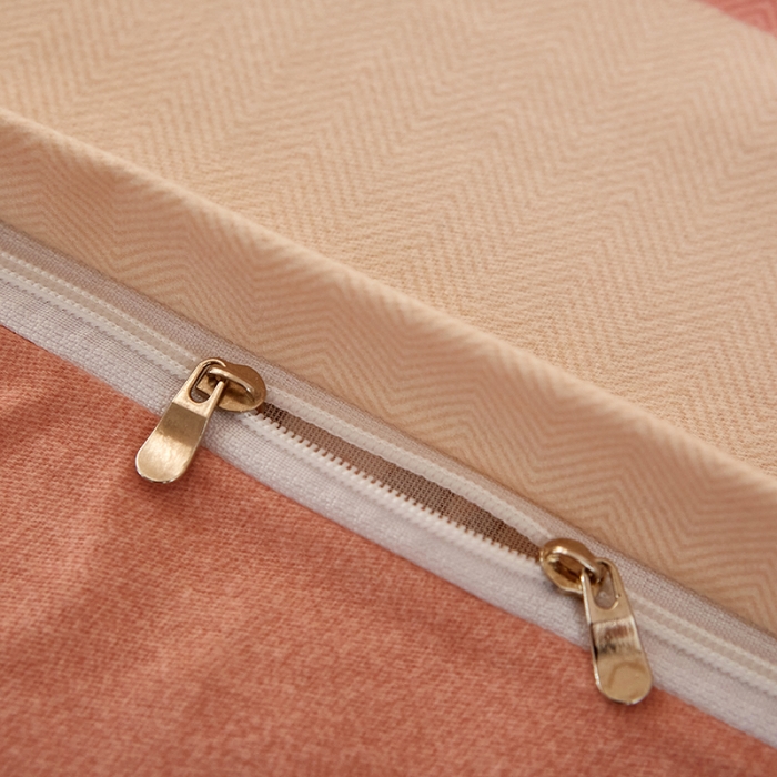 91家纺网 家纺一手货源 找家纺 雲归梦 2023新款全棉AB版加厚四件套北国之春粉