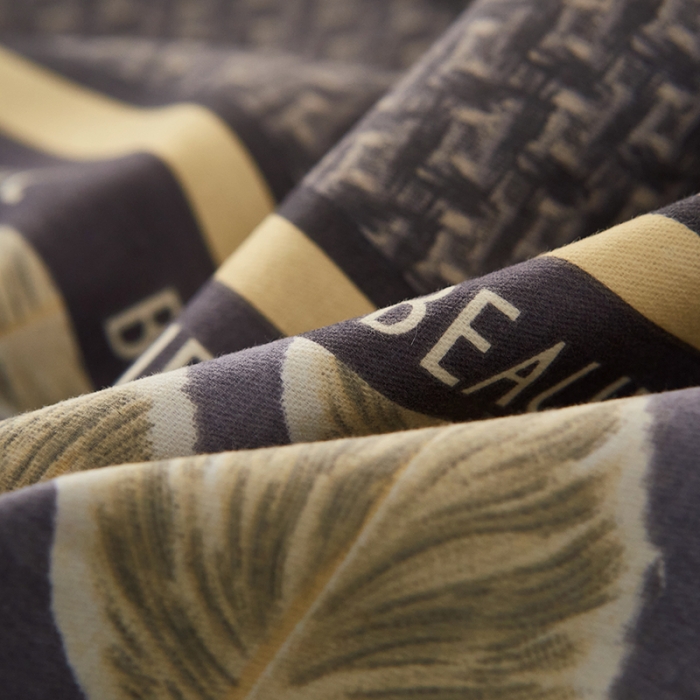 91家纺网 家纺一手货源 找家纺 雲归梦 2023新款全棉AB版加厚四件套丽影