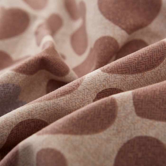 91家纺网 家纺一手货源 找家纺 雲归梦 2023新款全棉AB版加厚四件套真爱咖