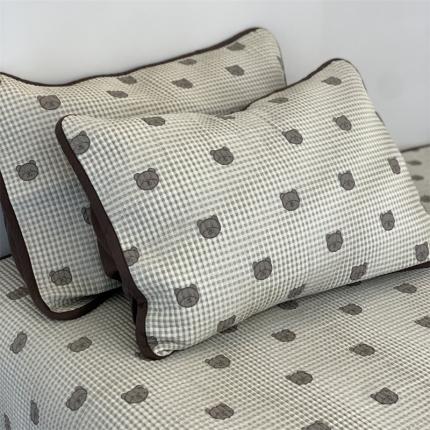 91家纺网 家纺一手货源 找家纺 （总）汇庭2023新款大鹅水洗棉220*240床盖三件套