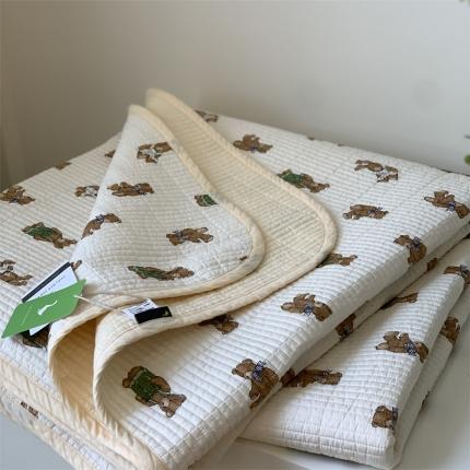 91家纺网 家纺一手货源 找家纺 （总）汇庭2023新款大鹅水洗棉220*240床盖三件套