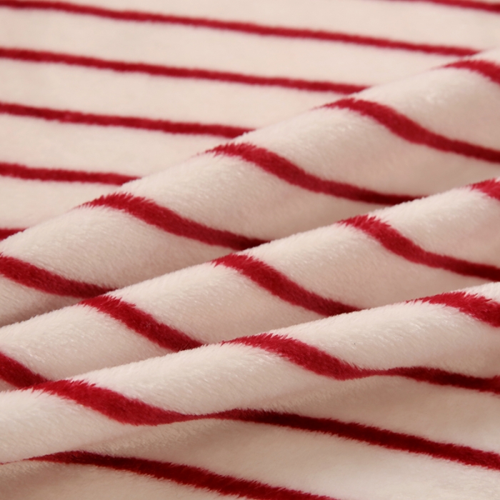 91家纺网 家纺一手货源 找家纺 （总）新丽佳家纺 2023新款亲肤舒适法莱绒条纹毛毯