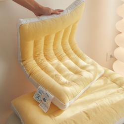 91家纺网 家纺一手货源 找家纺 （总）她喜爱枕芯枕头 2023新款3D透气分区枕 水立方按摩颗粒护颈枕