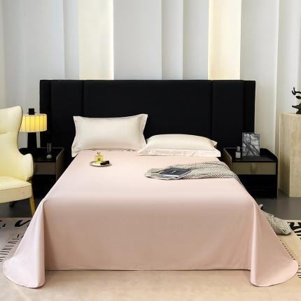 91家纺网 家纺一手货源 找家纺 总 莱阁亿 2023新款高支高密纯色全棉磨毛单床单