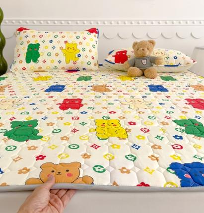 91家纺网 家纺一手货源 找家纺 总伊人坊 2024新款亲肤水洗薄款软床垫防滑床护垫床褥学生垫子可机洗