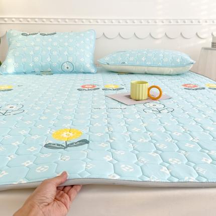 91家纺网 家纺一手货源 找家纺 总伊人坊 2024新款亲肤水洗薄款软床垫防滑床护垫床褥学生垫子可机洗