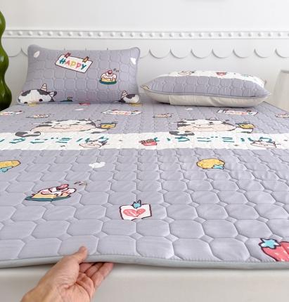 91家纺网 家纺一手货源 找家纺 总伊人坊 2024新款亲肤水洗薄款软床垫防滑床护垫床褥学生垫子可机洗