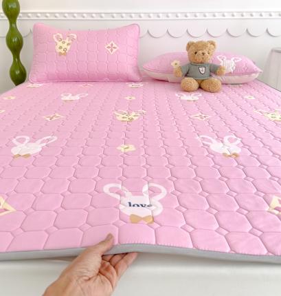 91家纺网 家纺一手货源 找家纺 总伊人坊 2024新款亲肤水洗薄款软床垫防滑床护垫床褥学生垫子可机洗