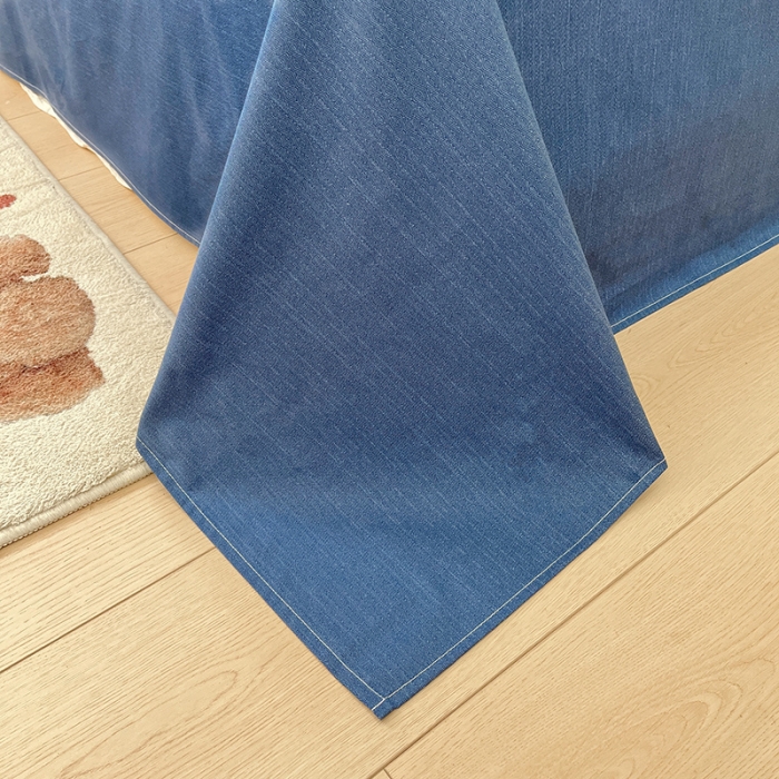 91家纺网 家纺一手货源 找家纺 桃子家居 2024新款纯棉13372粉梦可爱小清新卡通系列四件套 棉-恐龙多多