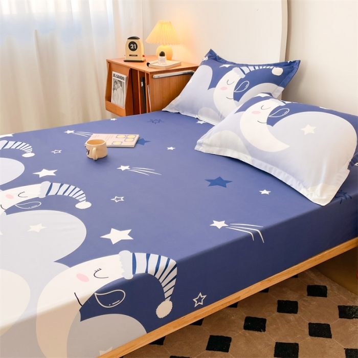 91家纺网 家纺一手货源 找家纺 总梦舒羽 2025新款抗菌隔尿防水四季款单层床笠床垫保护罩床垫套