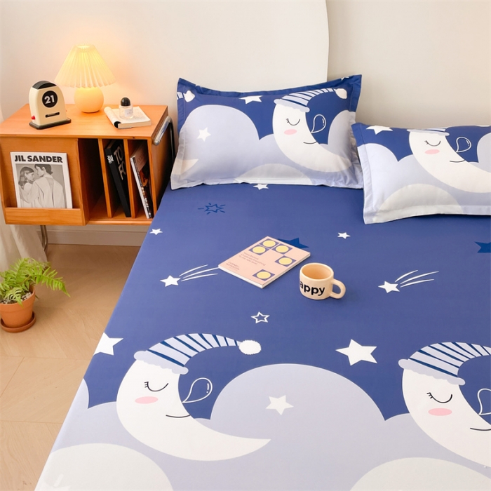 91家纺网 家纺一手货源 找家纺 总梦舒羽 2025新款抗菌隔尿防水四季款单层床笠床垫保护罩床垫套