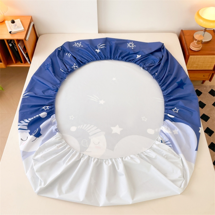 91家纺网 家纺一手货源 找家纺 总梦舒羽 2025新款抗菌隔尿防水四季款单层床笠床垫保护罩床垫套