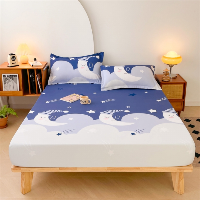 91家纺网 家纺一手货源 找家纺 总梦舒羽 2025新款抗菌隔尿防水四季款单层床笠床垫保护罩床垫套