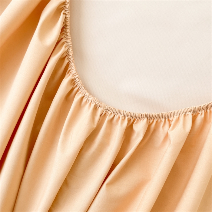 91家纺网 家纺一手货源 找家纺 梦舒羽 新款抗菌隔尿防水四季款单层床笠床垫保护罩床垫套 卡其