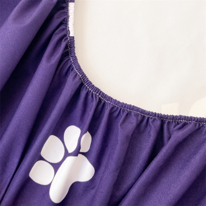 91家纺网 家纺一手货源 找家纺 梦舒羽 新款抗菌隔尿防水四季款单层床笠床垫保护罩床垫套 萌宠乐园