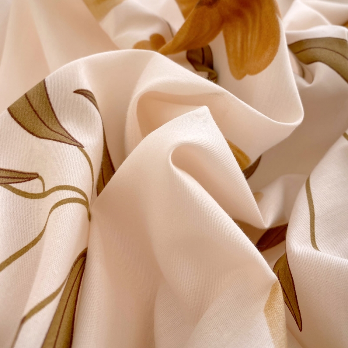 91家纺网 家纺一手货源 找家纺 洺兰家居 2025新款13372全棉四件套秋实