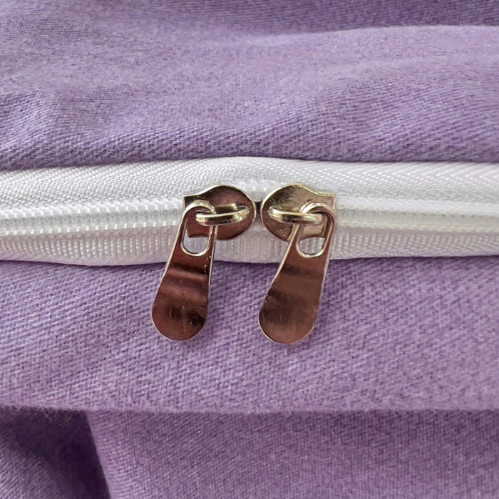 91家纺网 家纺一手货源 找家纺 慕尚家纺 2025新款全棉磨毛英文字母绣系列四件套 艾丽紫