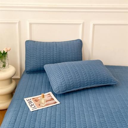 91家纺网 家纺一手货源 找家纺 （总）圣比熊 2025新款抗菌防水四季款夹棉枕套枕芯套内胆套