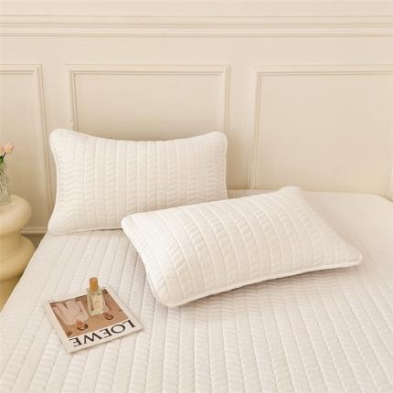 91家纺网 家纺一手货源 找家纺 （总）圣比熊 2025新款抗菌防水四季款夹棉枕套枕芯套内胆套