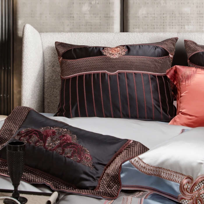 91家纺网 家纺一手货源 找家纺 （总）至爱今生 新款A版140支色织锦缎多件套-曼西顿皇朝