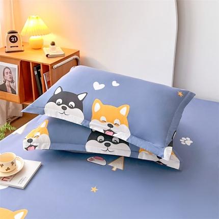 91家纺网 家纺一手货源 找家纺 梦舒羽 2025新款抗菌防水四季款枕套宿舍单人枕芯套枕头套 萌宠乐园