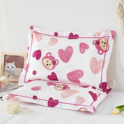 91家纺网 家纺一手货源 找家纺 （总）乐秀家纺 2024新款卡通全棉枕套儿童幼儿园枕头