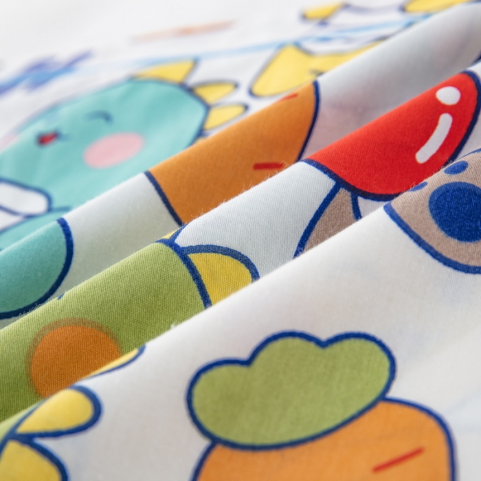 91家纺网 家纺一手货源 找家纺 （总）乐秀家纺 2024新款卡通全棉枕套儿童幼儿园枕头