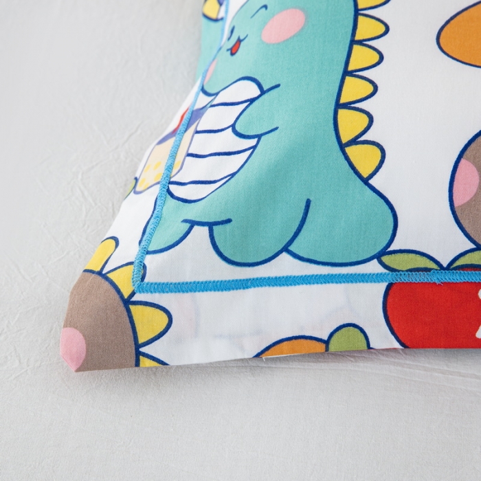 91家纺网 家纺一手货源 找家纺 （总）乐秀家纺 2024新款卡通全棉枕套儿童幼儿园枕头