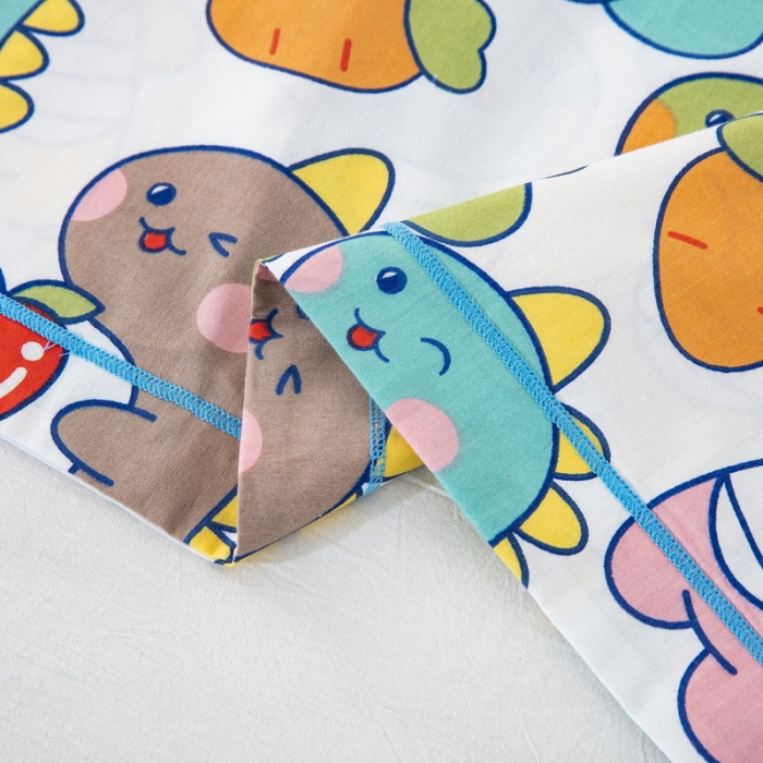 91家纺网 家纺一手货源 找家纺 （总）乐秀家纺 2024新款卡通全棉枕套儿童幼儿园枕头