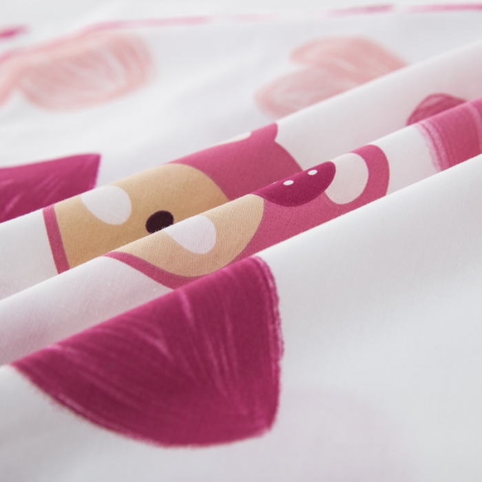 91家纺网 家纺一手货源 找家纺 乐秀家纺 2024新款卡通全棉枕套儿童幼儿园枕头 盛夏时光