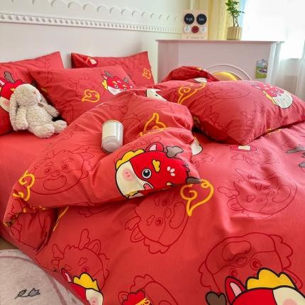 91家纺网 家纺一手货源 找家纺 （总）简宜家居 2025新款40支13070纯棉花卉系列四件套