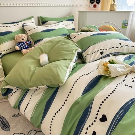 91家纺网 家纺一手货源 找家纺 （总）简宜家居 2025新款40支13070纯棉花卉系列四件套