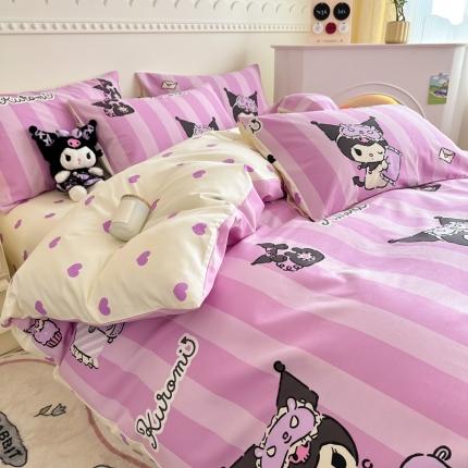 91家纺网 家纺一手货源 找家纺 （总）简宜家居 2025新款40支13070纯棉花卉系列四件套