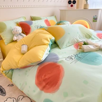 91家纺网 家纺一手货源 找家纺 （总）简宜家居 2025新款40支13070纯棉花卉系列四件套