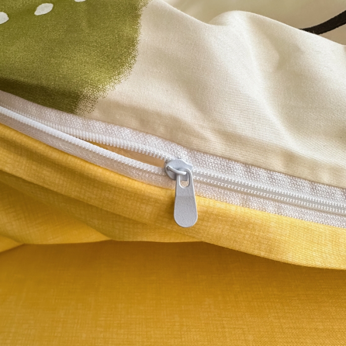 91家纺网 家纺一手货源 找家纺 简宜家居 2025新款40支13070纯棉花卉系列四件套 瞅瞅熊