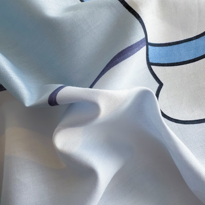 91家纺网 家纺一手货源 找家纺 简宜家居 2025新款40支13070纯棉花卉系列四件套 星际太空