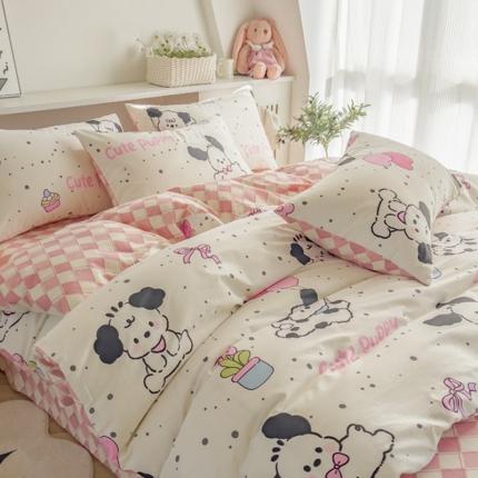 91家纺网 家纺一手货源 找家纺 （总）简宜家居 2025新款40支13070纯棉卡通系列四件套