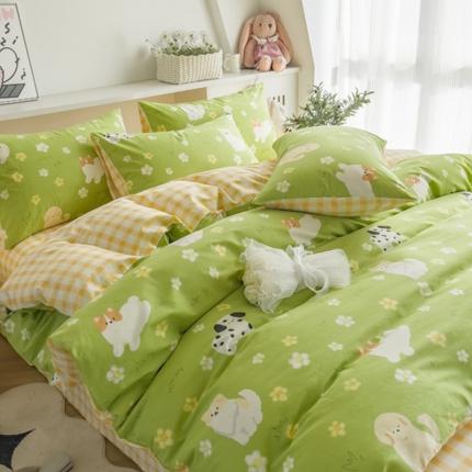 91家纺网 家纺一手货源 找家纺 （总）简宜家居 2025新款40支13070纯棉卡通系列四件套