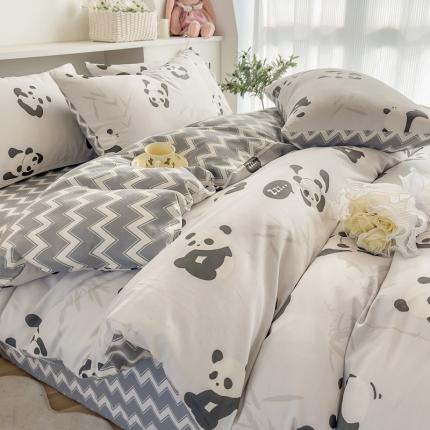 91家纺网 家纺一手货源 找家纺 （总）简宜家居 2025新款40支13070纯棉卡通系列四件套