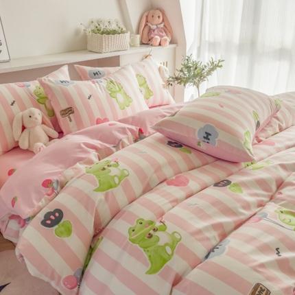 91家纺网 家纺一手货源 找家纺 （总）简宜家居 2025新款40支13070纯棉卡通系列四件套